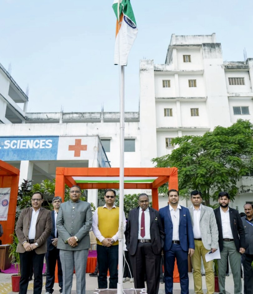 साईं तिरुपति विश्वविद्यालय में गणतंत्र दिवस हर्षोल्लास से मनाया