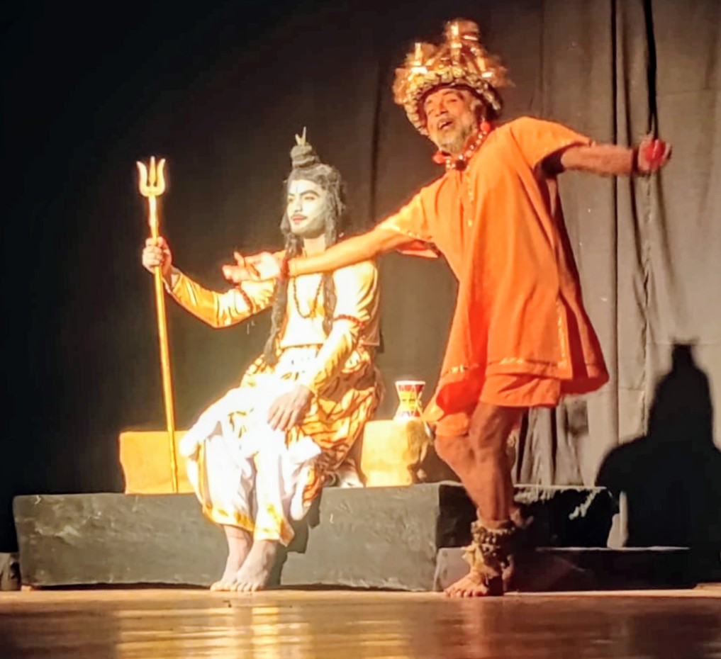 शिल्पग्राम में जयपुर की तमाशा शैली में ‘शिव महिमा’ का मंचन